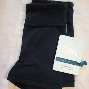 New Athleta Girl blk shorts